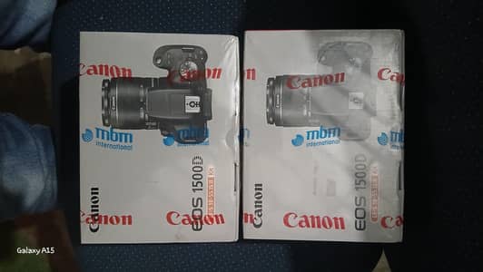 Canon 1500D Brand New ket Box Pack With Official warranty  MBM
