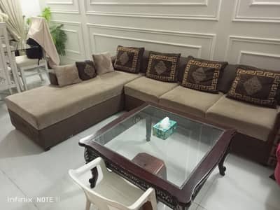 L shaped sofa for urgent sale