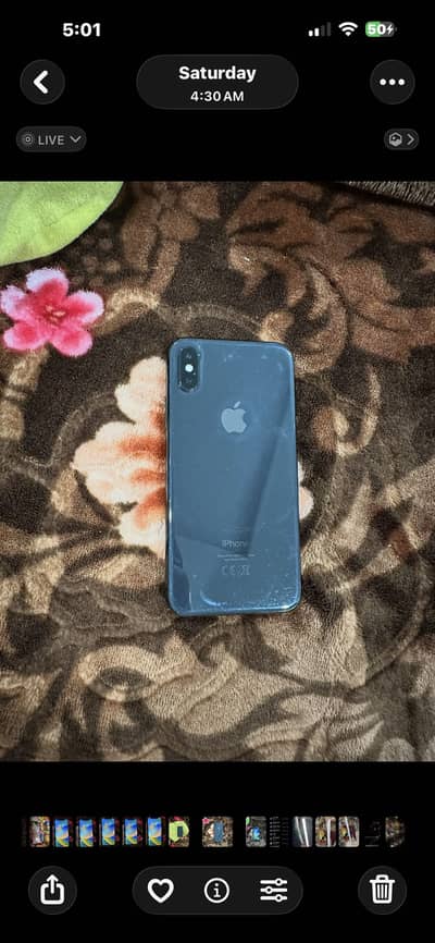 Iphone x  256 gb pta Approved