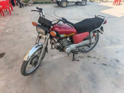 Honda CG 125 | Biometric on spot