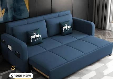 DOUBLE BED SOFA SET