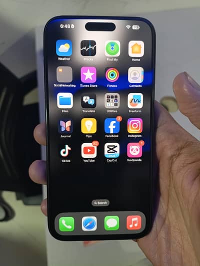 iphone 15 pro max 256gb non pta JV  10by 10 condition sealed set