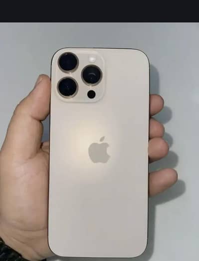 Iphone 16 Promax  Desert Titanium 256 PTA Approved Under Warranty