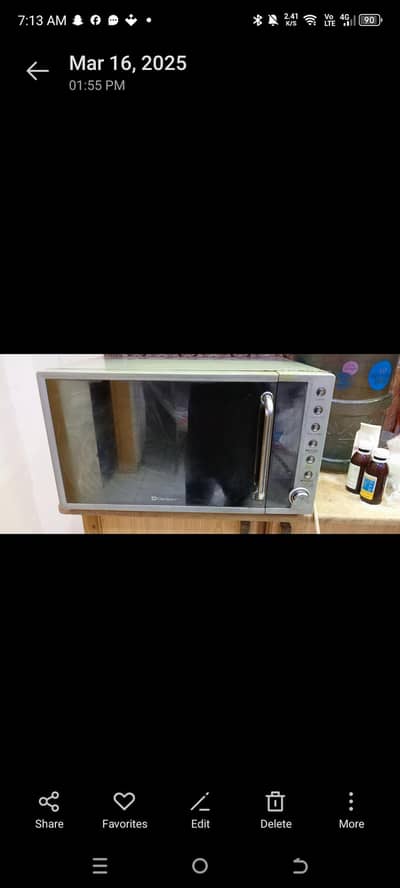 Microwave oven,