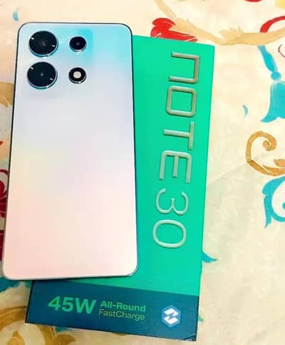 Infinix note 30 16gb ram 256gb lush condition