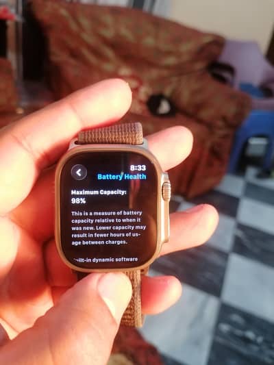 Apple Watch Ultra 2  Betrry 98  10/10 with Official Type c Cable