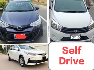 Yaris/ Cultus/ self drive/ car rental/ Rent a car without driver/Lahor