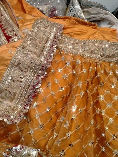 orange colour sharara for sale