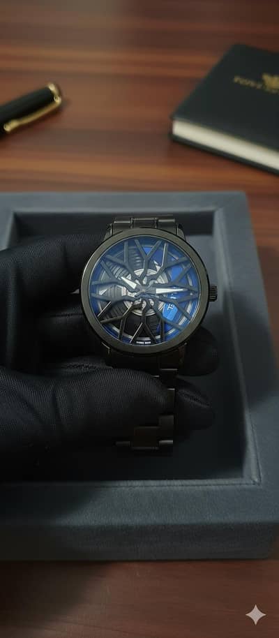 Rotating Rim Watch