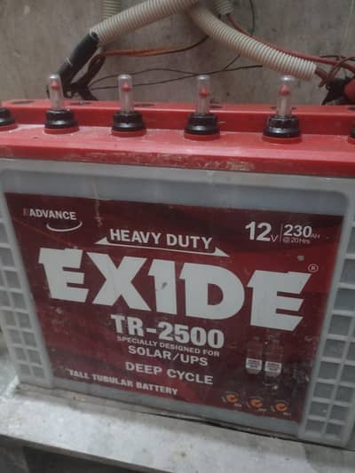 Exide tr 2500 good condition good bakucp