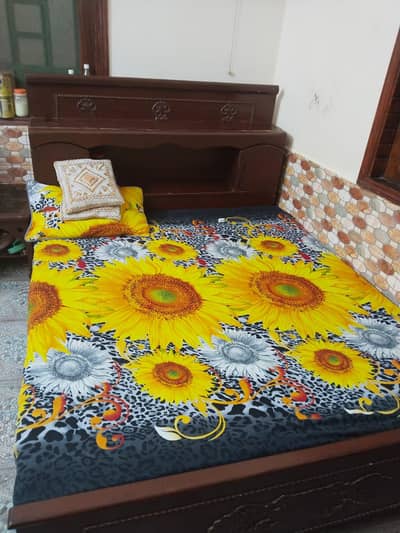 Double Bed with Matrix for sale