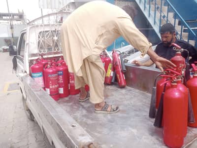 Refilling Fire Extinguishers