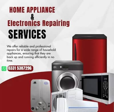 Home Appliances Repairing , Fridge , washing machine repair , gayser