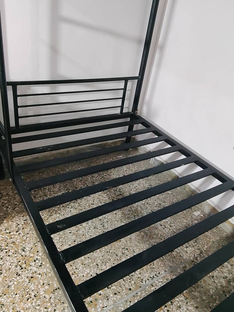 Bunk Bed, Double Single Beds, Solid Iron 1