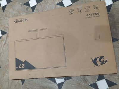 red dragon gaming monitor 27inch 75hz 1080p slightly use like n