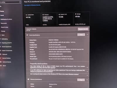 Gaming PC Full Setup | Core i5 4th Gen| 16 GB Ram | SSD | Dell LED