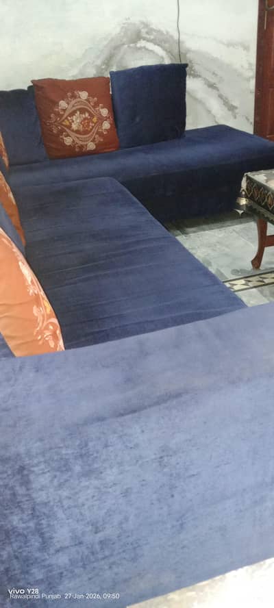 L shape seven seater sofa for sale