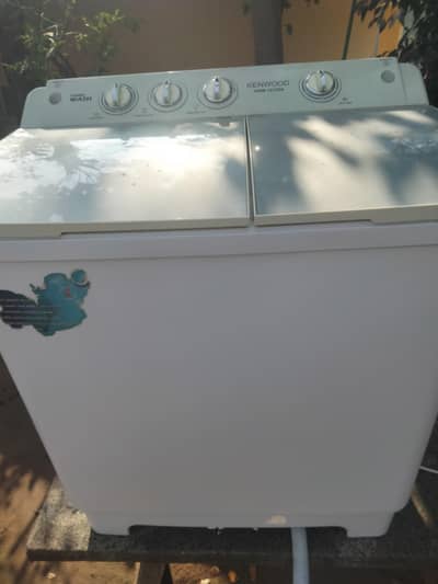 Kenwood washer and dryer  new halat ma hia