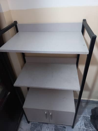 microwave shelf  3step iron road