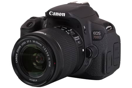 Canon EOS 700D DSLR Camera – Full Kit | Low Shutter Count | Excellent