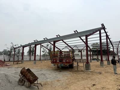 Industrial factory shed , warehouse sheds steel, shades/