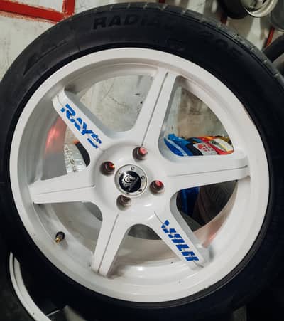 17 size rims and tyres