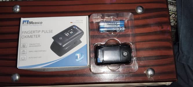 MEDICO OXIMETER 1 YEAR WARRANTY BOX PACK German technology