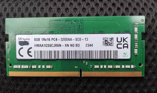  SK hynix 8GB DDR4 3200MHz Laptop RAM 2 units (OEM / Like New) 
