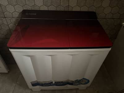 Toyo TQ-10000 washing machine, Semi Automatic with dryer