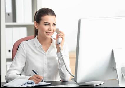 Requied female Receptioest CUM Inbound