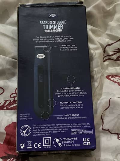 Boots trimmer comes from uk
