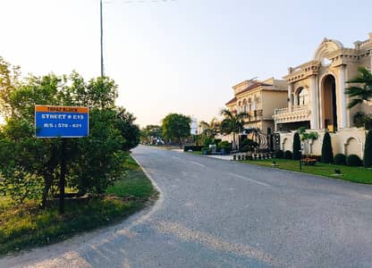 10 Marla Prime Location Ready for Construction Plot Rose Block