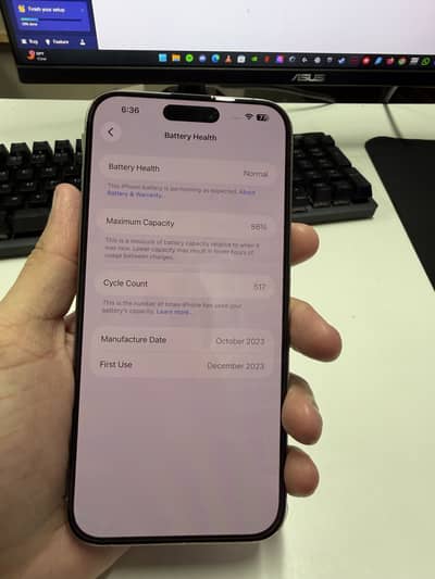 Iphone 15 pro max 256gb non pta