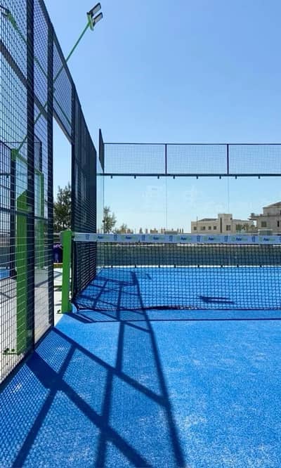 Padel tennis court-Sports padel court-Outdoor padel court-Cricket net