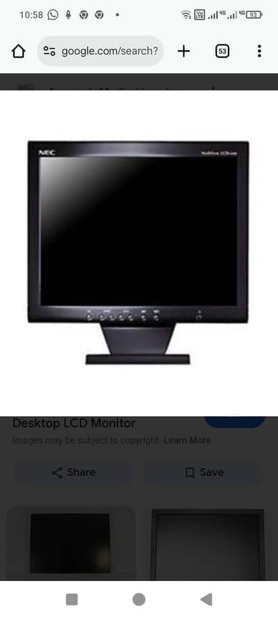 nec 15 inch LCD all ok 03701396903