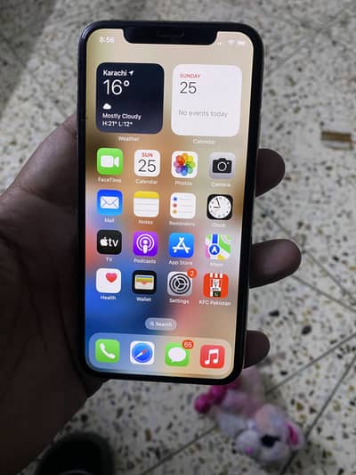 IPHONE X 64GB PTA APPROVED WITH BOX