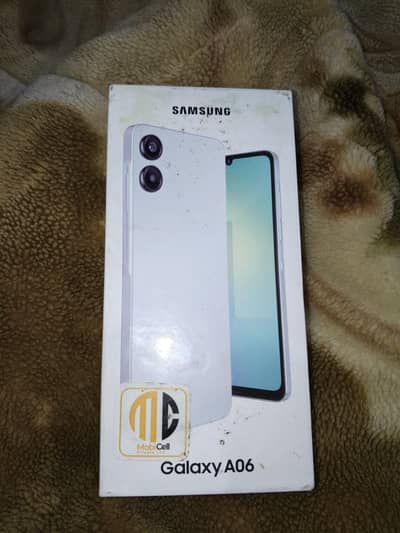Samsung a06 4/128 condition 10/10 with box and cable