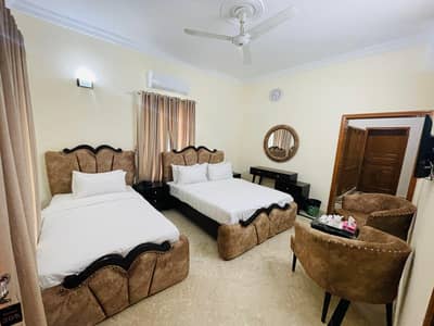 FOR RENT 666 SQYRD Brand New Furnished Double Storey F_7/4