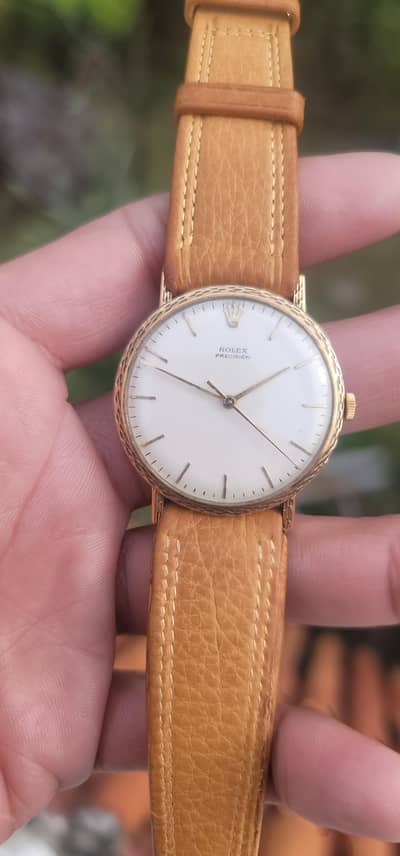 Rolex Precision manual 9k Gold watch
