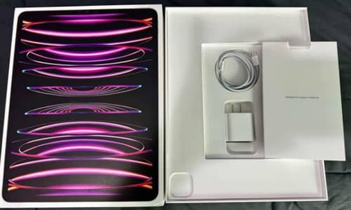 iPad pro m2 chip 6th Gen with full box 256gb for sale