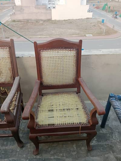 shesham wood solid 4 chairs  for sale
