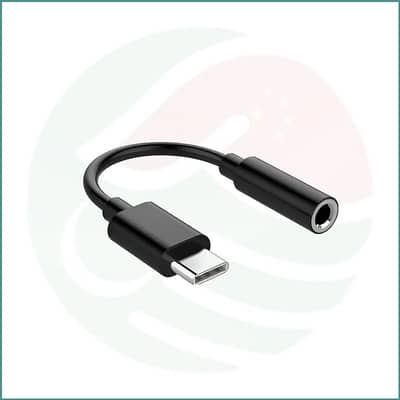 USB‑C to 3.5 mm Audio Adapter | DAC | 10 cm | Aluminum Alloy | Black