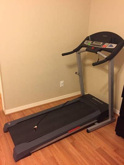 USA imported treadmill machine with incline home slightly used