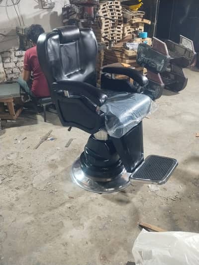 Barber chair/Cutting chair/ Shampoo unit/Trolly/Saloon Furniture.