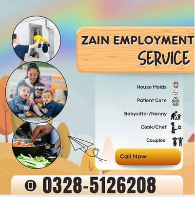 House Maids , Babysitter , Patient Care , Nurse , Driver, Maids, Cook