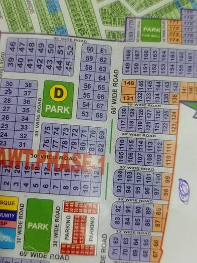 20 Marla Plot For Sale In Awt Very Hot Location