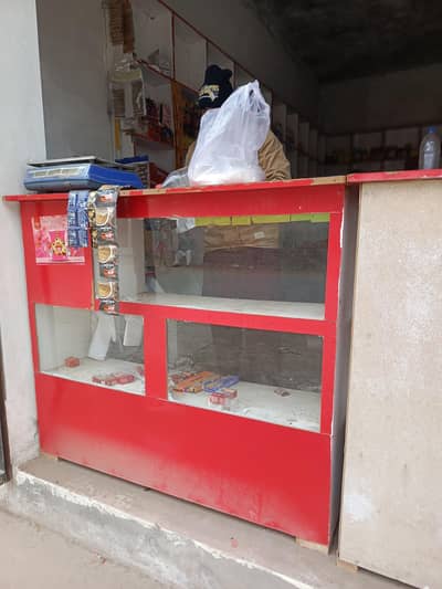 racks and counter for sale