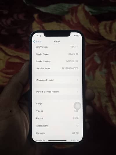 Iphone 12 non pta jv