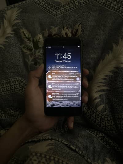 Iphone 7 plus 128gb , jet black, pta approved