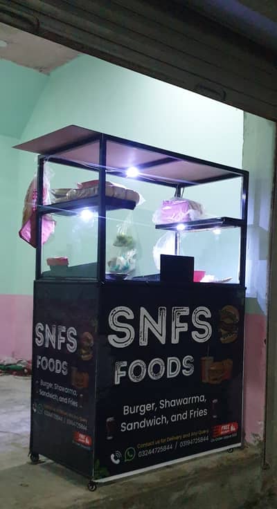 Fast-food Counter for Burger Shawarma